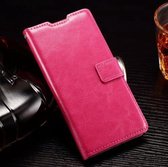 Cyclone cover wallet case hoesje Motorola Moto G 4de generatie roze