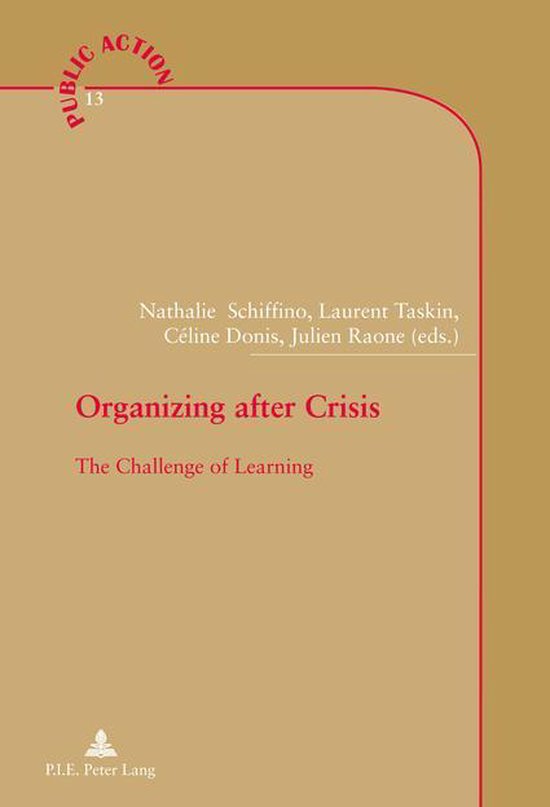Action publique / Public Action 13 - Organizing after Crisis - cover
