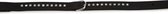 Beeztees Buffalo - Halsband Hond - Leer - Zwart - 19-23x1 cm