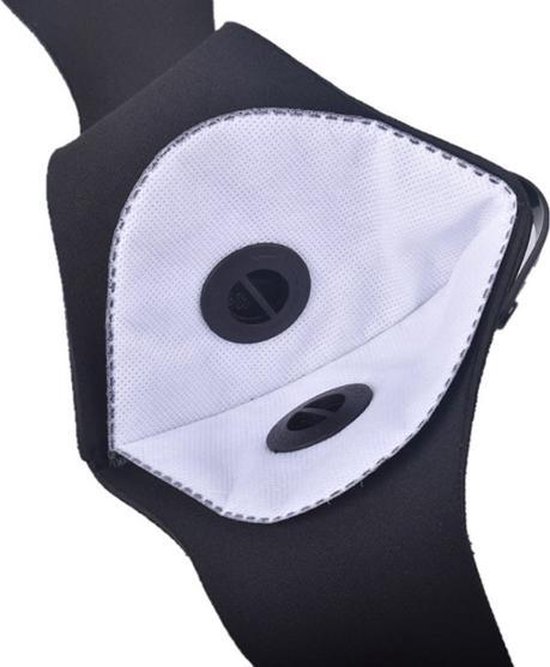 Gewoon doen Groenten Emotie Trainingsmasker - Elevation Mask - Phantom Training masker - Zwart | bol.com