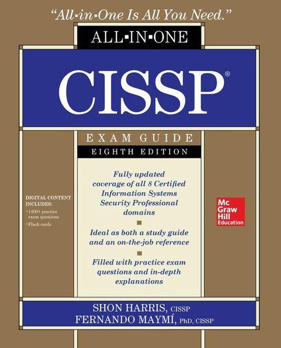 CISSP All-in-One Exam Guide, Eighth Edition - cover