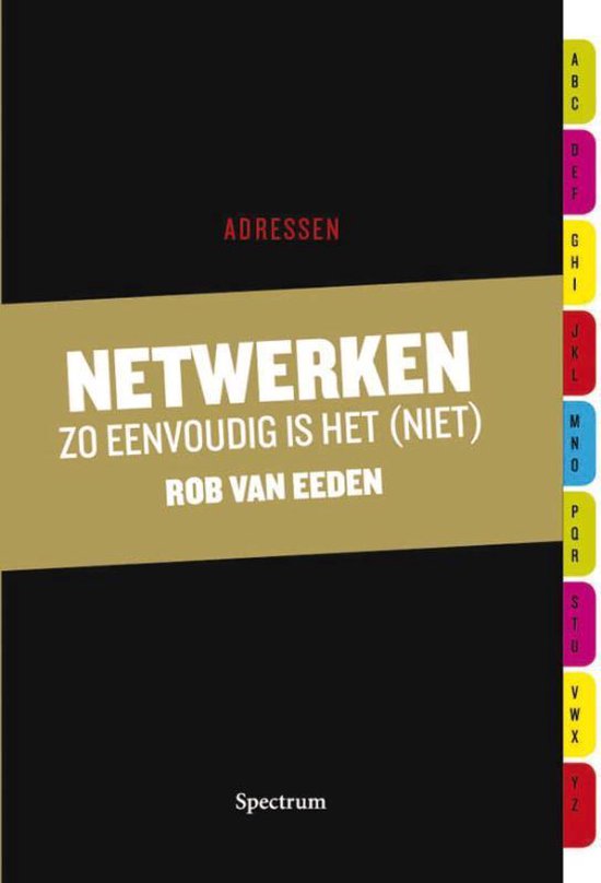 Cover van het boek 'Netwerken: zo eenvoudig is het (niet)' van Rob van Eeden