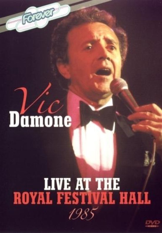 Cover van de film 'Vic Damone - Live At The Royal Festival Hall 1985'