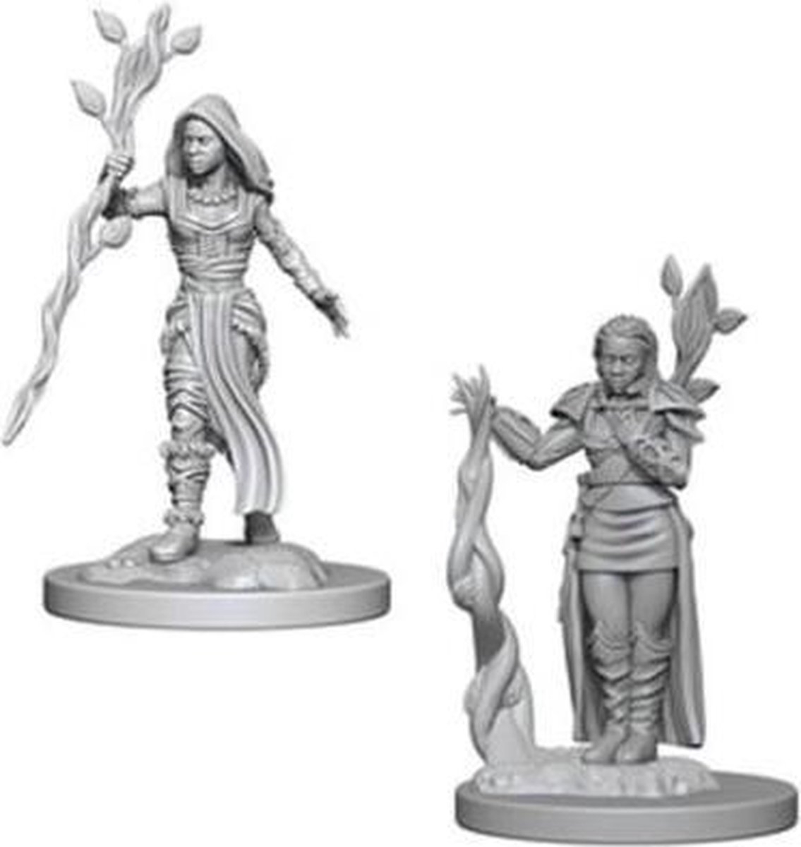 D&D Miniatures Human Female Druid
