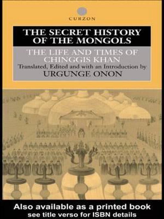 The Secret History of the Mongols - cover