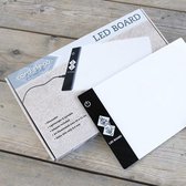 CARD DECO ESSENTIALS Lichtbak - LED - 34X21 CM