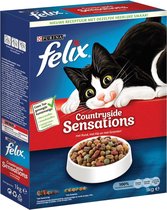 FELIX Countryside Sensations - Rund, Kip & Groenten - Kattenvoer - 1 kg