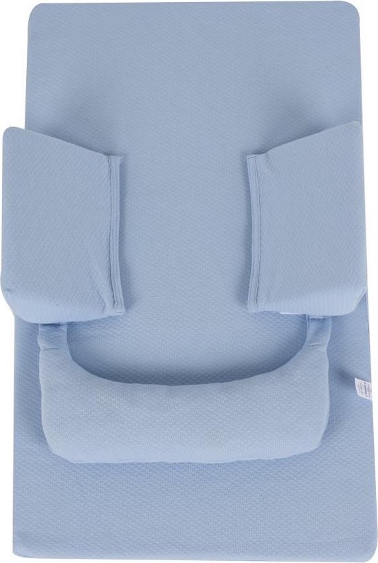 Baby anti reflux matras blauw