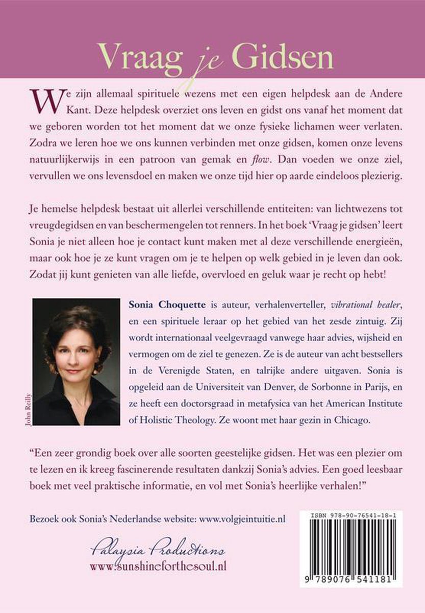 Vraag je gidsen - back cover