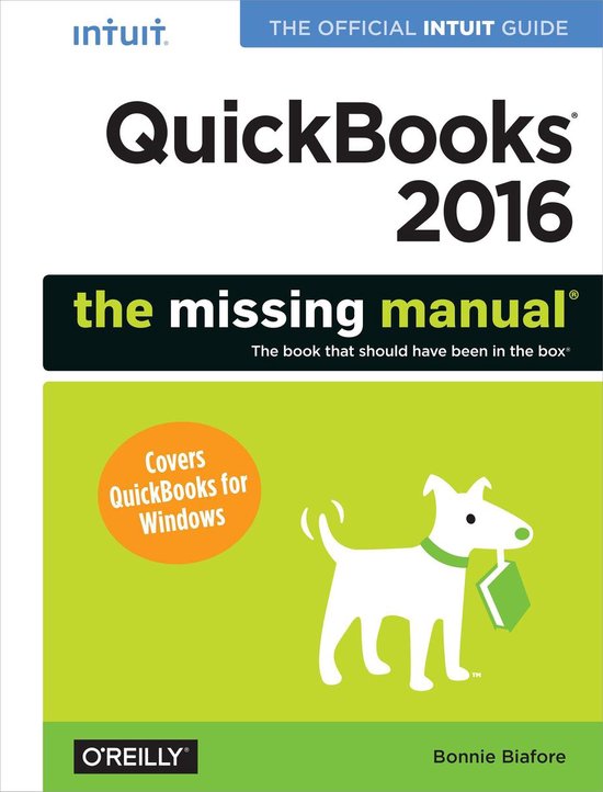 QuickBooks 2016: The Missing Manual - cover