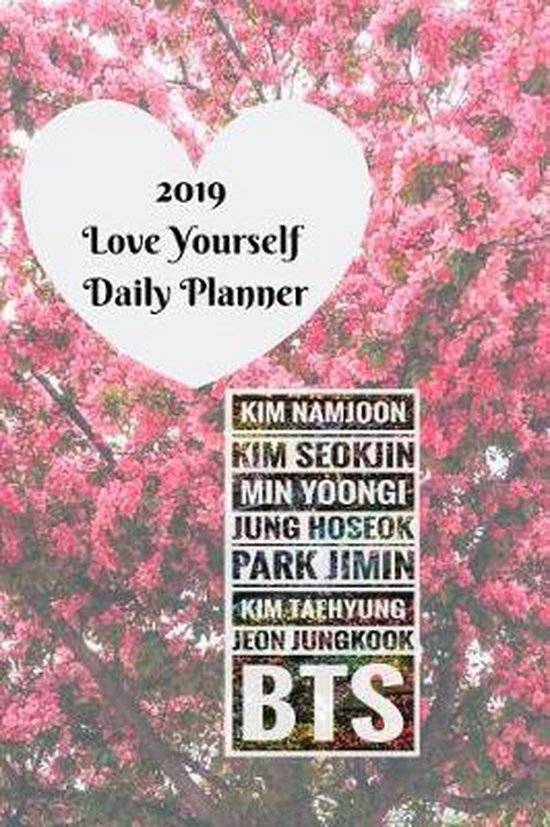 2019 Love Yourself Daily Planner - Bts - cover