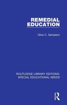 Routledge Library Editions: Special Educational Needs - Remedial Education