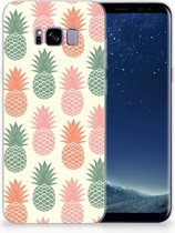 Samsung Galaxy S8 Plus TPU siliconen Hoesje Ananas