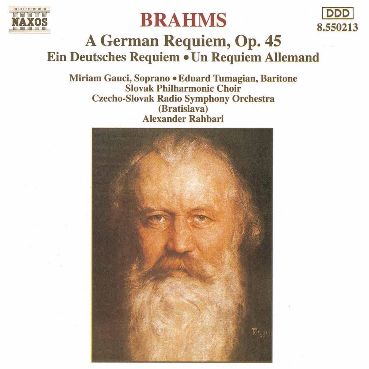 Miriam Gauci - Brahms: A German Requiem (CD)