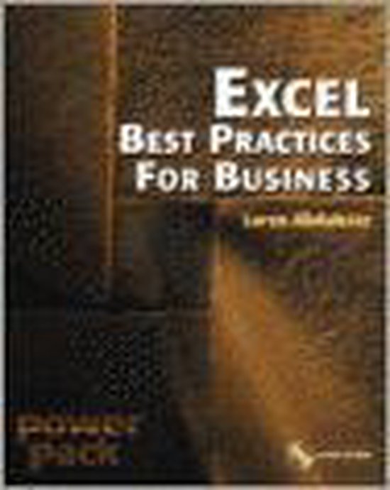 Excel Best Practices for Business - cover