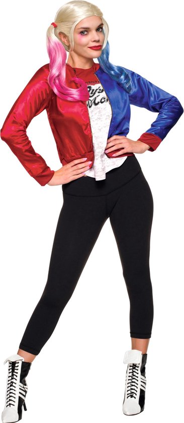 RUBIES FRANCE - Harley Quinn Suicide Squad vest en t-shirt voor volwassenen - Medium - Volwassenen kostuums RUBIES FRANCE - Harley Quinn Suicide Squad vest en t-shirt voor volwassenen - Medium - Volwassenen kostuums