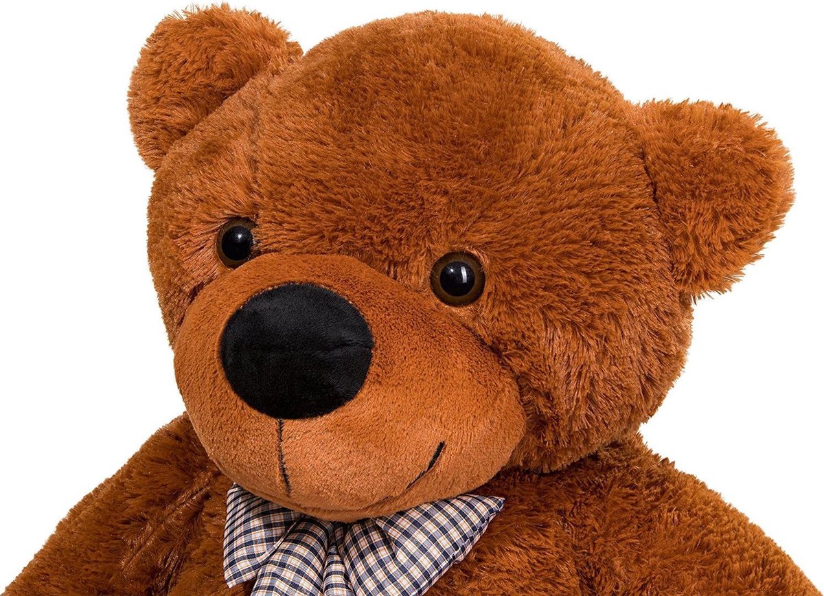 Ours en peluche Tommy Brown, 140 cm, ours en peluche, ours en peluche,  Saint