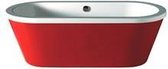 Eastbrook Halcyon vrijstaande bad Carronite Wit/Rood