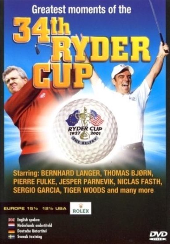 Cover van de film '34th Ryder Cup'