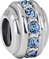 Quiges - 925 - Zilveren - Bedels -Sterling zilver - Beads - Ornament Kraal Charm - Geschikt – voor - alle bekende merken - Armband Z100