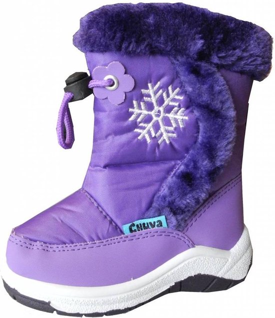 paarse meisjes snowboots Maat: 23