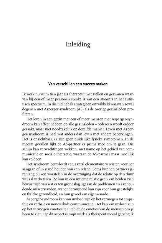 Werken aan je Asperger-relatie