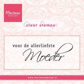 Marianne Design Stempel Voor de allerliefste MOEDER (Nederlands) CS0931