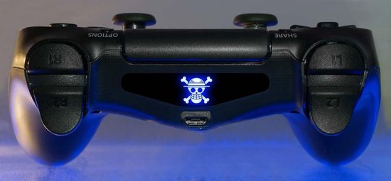 Bol Com One Piece Skull Playstation 4 Light Bar Sticker Ps4 Controller Lightbar Skin