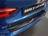 Avisa Zwart RVS Achterbumperprotector passend voor BMW X1 II F48 M-Pakket 2015- 'Ribs'