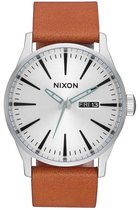 Nixon sentry leather A1052853 Mannen Quartz horloge