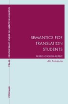 Contemporary Studies in Descriptive Linguistics 40 - Semantics for Translation Students