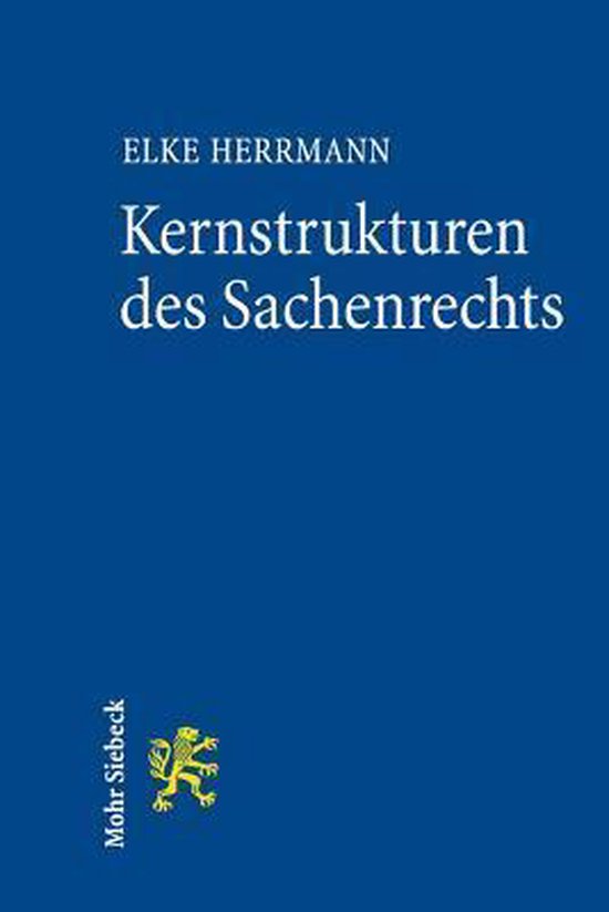 Kernstrukturen des Sachenrechts - cover