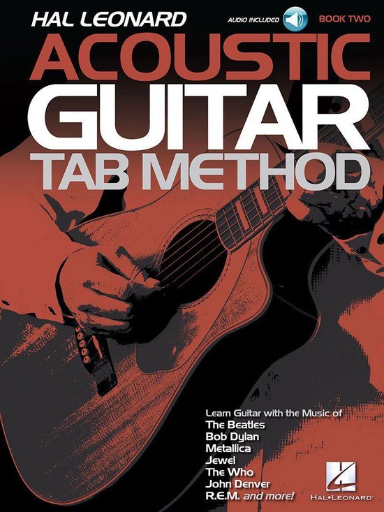 Hal Leonard Acoustic Guitar Tab Method - Book 2 - cover
