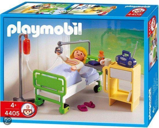 Chambre d'hôpital Playmobil - 4405 | bol