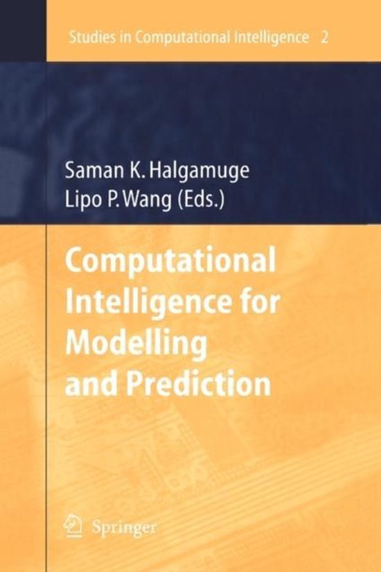 Computational Intelligence for Modelling and Prediction - cover