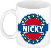 Nicky  naam koffie mok / beker 300 ml  - namen mokken