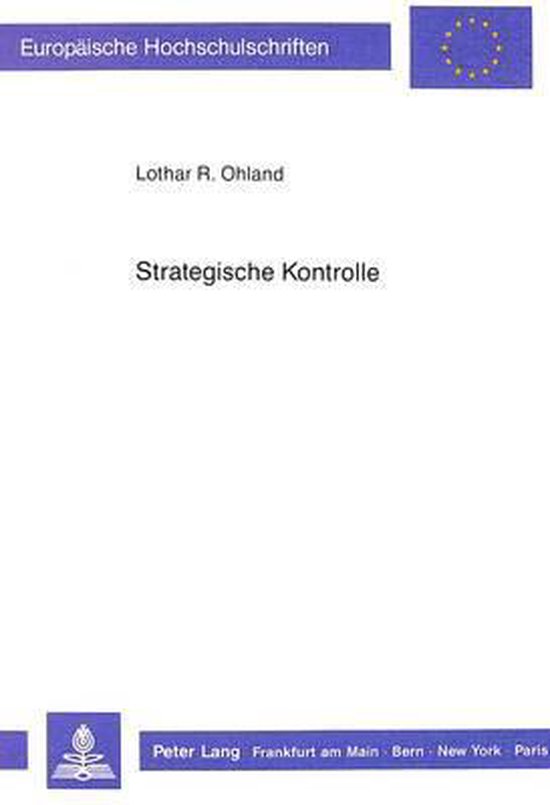 Strategische Kontrolle - cover