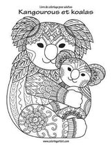 Livre de coloriage pour adultes Kangourous et koalas 1