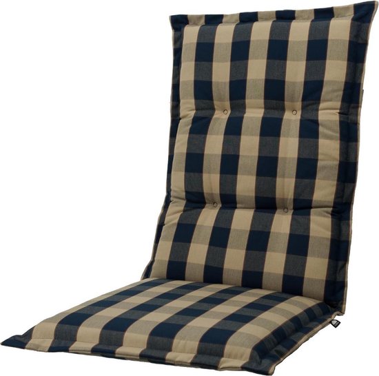Tuinkussen Hoge rug Kopu® Country Blue 125x50 cm - Extra comfort | bol.com
