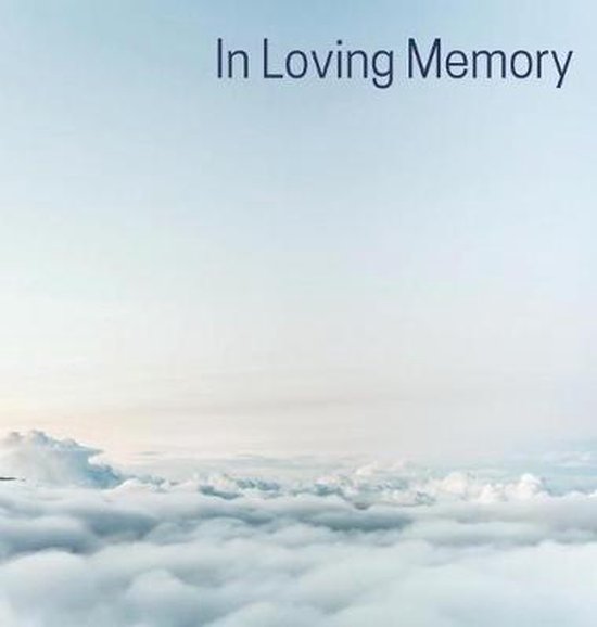Memorial Guest Book (Hardback cover) - cover