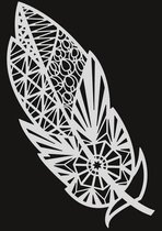 Pronty Mask stencil - Veer zentangle 470.802.056   A5