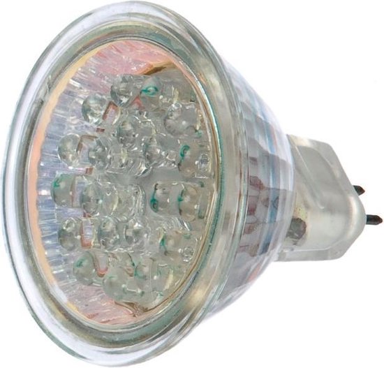 Aurora - MR-16 lamp 20 LED koud wit licht - set van 2 stuks | bol.com