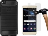 MP Case screenprotector + Gratis Hybride back cover voor Huawei P10 Lite