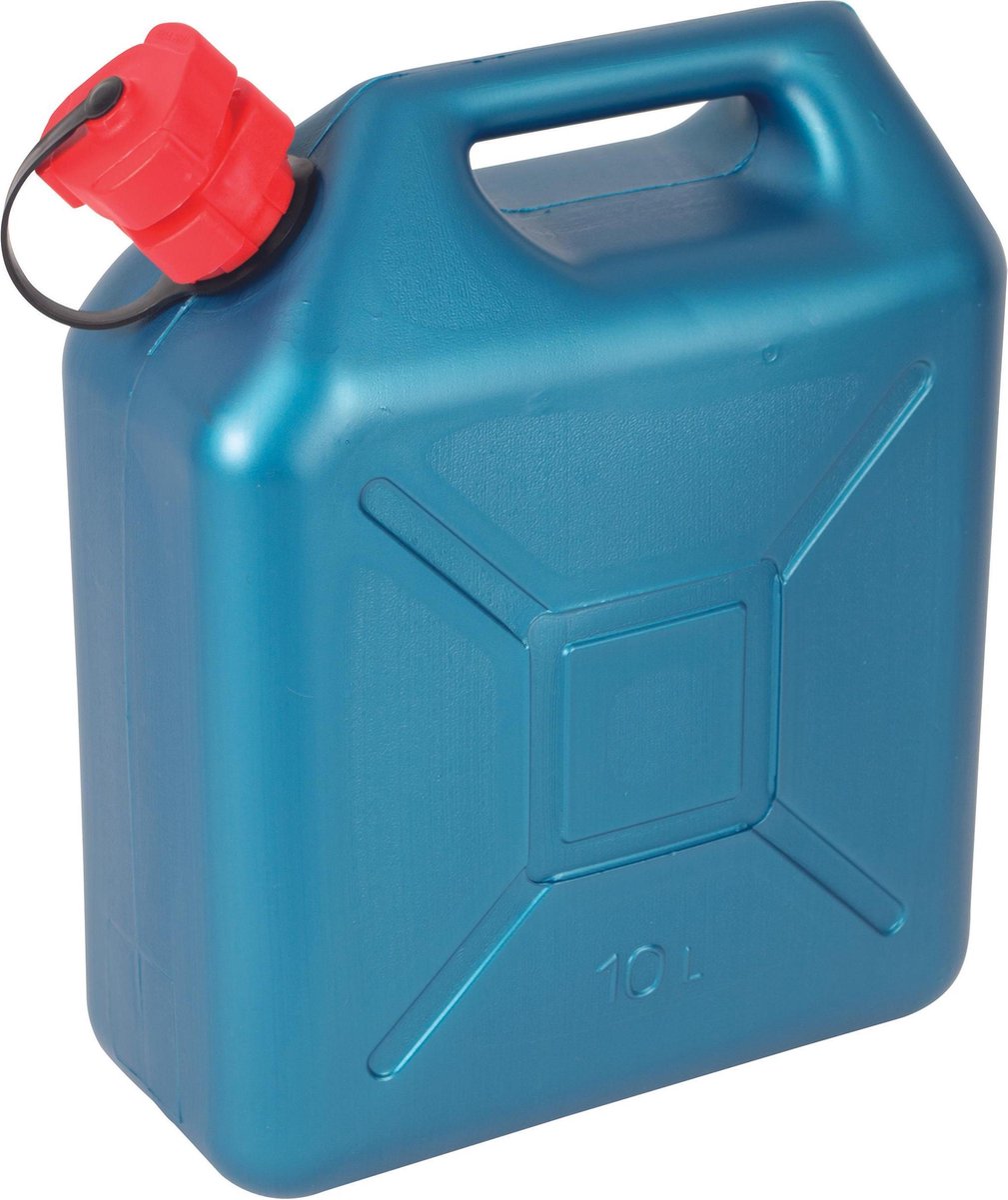 EDA Jerrycan - Met tuit - 10 Liter - Blauw | bol
