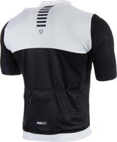 AGU Jersey SS Naro  Fietsshirt - Maat XL  - Mannen - zwart/wit