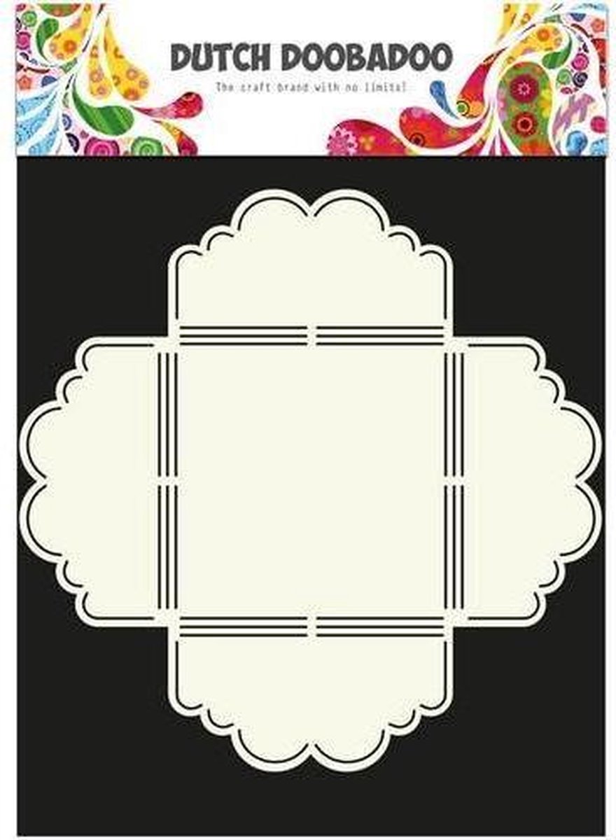Dutch Doobadoo Dutch Envelop Art Scallop 3  A4 470.713.020