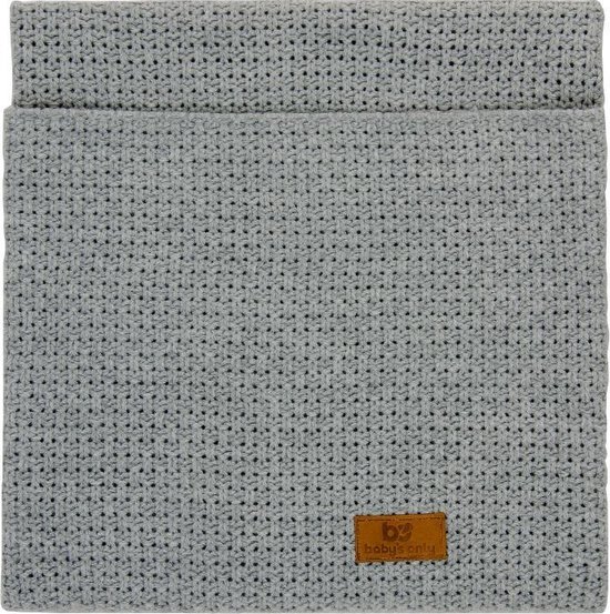 Baby's Only Gebreide wiegdeken Robust - Baby deken Robust - Dekentje voor jongens en meisjes - 0.9 TOG - 70x95 cm - Grijs van Baby's Only — afbeelding 5