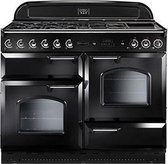 Falcon Classic 110 Vrijstaand Gas hob A Zwart, Chroom