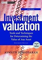 Investment Valuation University Edit 3rd, Aswath Damodaran