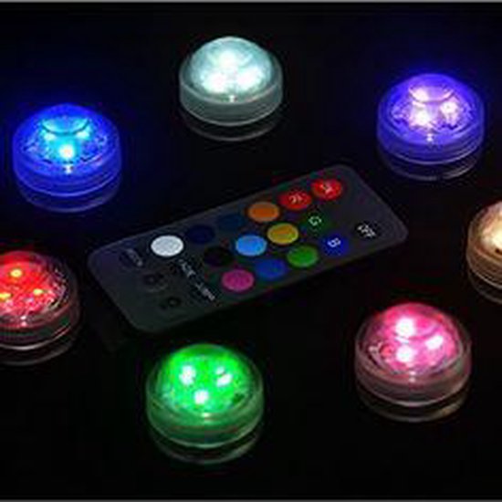 beneden Rimpels ring LED decoratie unit 3 cm Multicolor - set 10 stuks | bol.com